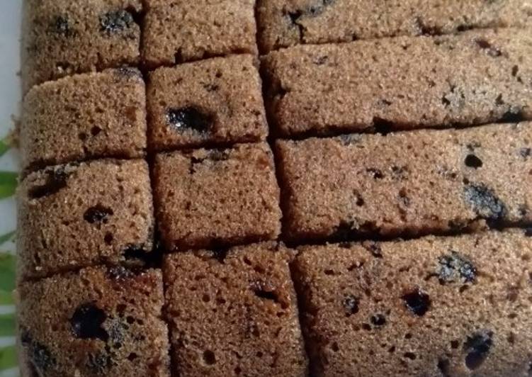 Cara Gampang Menyiapkan Bolu toping oreo, Menggugah Selera