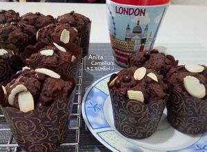 Foto resep Chocolate Custard Muffin ala Tintin Rayner