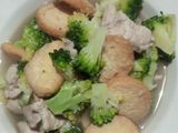 Tumis Brokoli Tofu