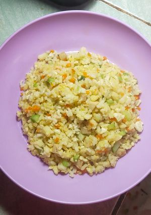 Foto resep Nasi goreng telur dan sayuran