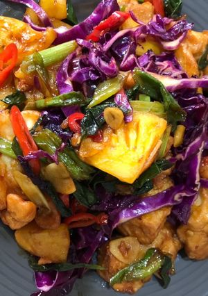 Foto resep Pineapple Tofu