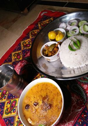 A picture of Dhaba daal.
