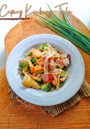 Foto resep Capcay Kembang Tahu