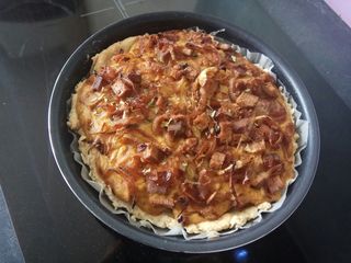 Vegan Caramelized Onion Quiche