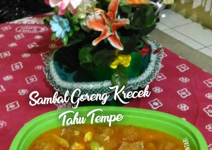 Sambal Goreng Krecek Tahu Tempe