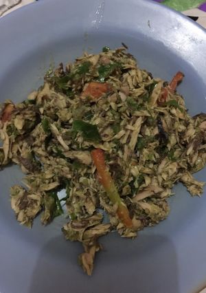 Foto resep Ikan Tongkol Suwir Cabe Ijo