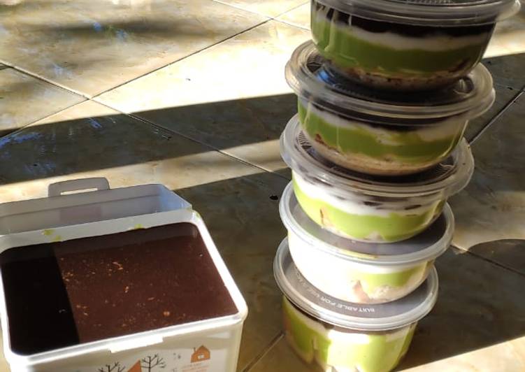 7. Simple Alpukat Dessert Box