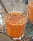 Jugo de pimentón y limón