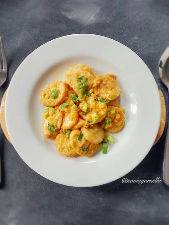 Cara Mudah Menyiapkan Resep Tofu Saus Telur Asin yang Lezat Sekali Anti Ribet, Uenak Banget