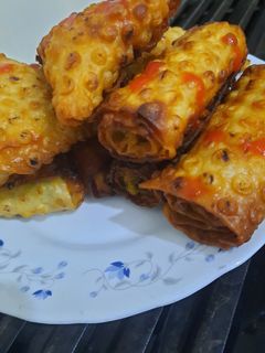 عکسی از دستور سمبوسه پیتزایی🍕🍕