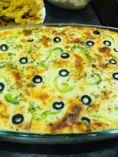 A picture of Chicken lasagna.