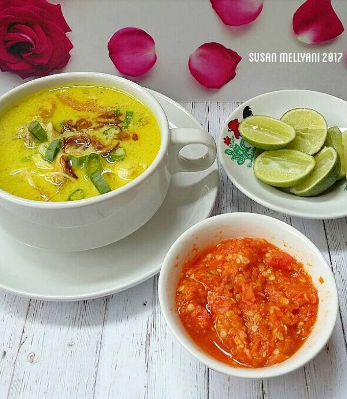 Foto resep Soto ayam santan