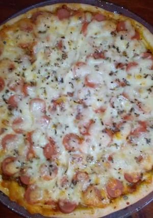 Foto resep Pizza topping sosis