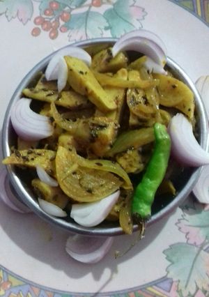 A picture of Masala arbi.