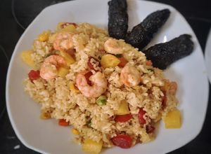 Hình của món Cơm chiên dứa.