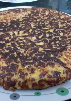 Una foto de Tortilla de repollo