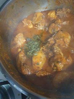 A picture of Puran Singh Chicken Curry(Dhabha Chicken Curry).