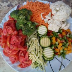 A picture of Assorted veggies....