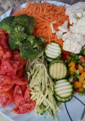 A picture of Assorted veggies....