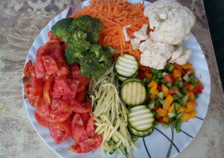Steps to Prepare Speedy Assorted veggies…