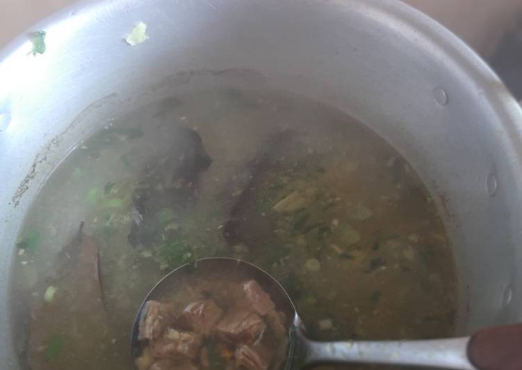Soto daging simpel