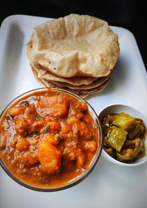 A picture of Shahi Rasiley Aloo.
