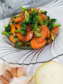 Foto resep Tumis brokoli wortel