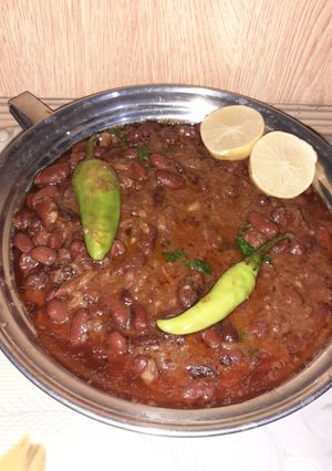 A picture of Punjabi Raajma Gravy ♡.