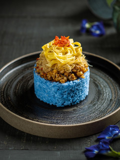 Foto resep Nasi Uduk Bunga Telang
