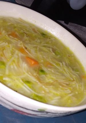 صورة لوصفة شوربة خضار