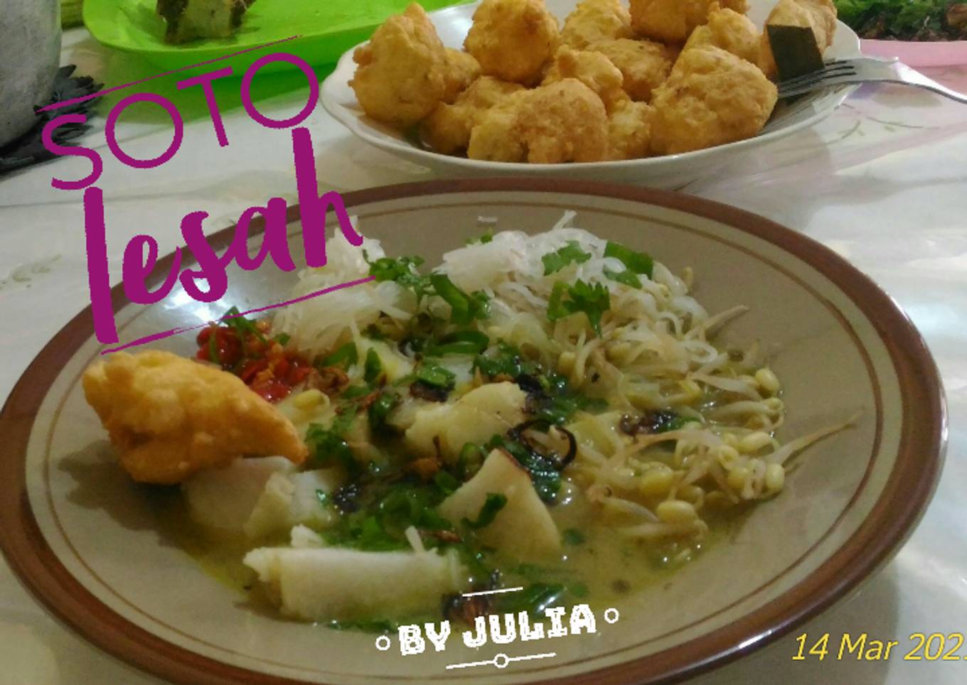411. Soto Lesah Tulang Sapi (Resep Bunda)