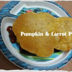 A picture of Pumpkin & Carrot Puri.