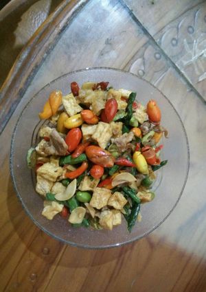 Foto resep Oseng Tahu campur