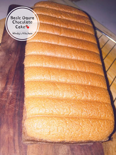 Foto resep (Medium) Basic Ogura Chocolate Cake