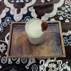 A picture of Dates or Khajoor Lassi.