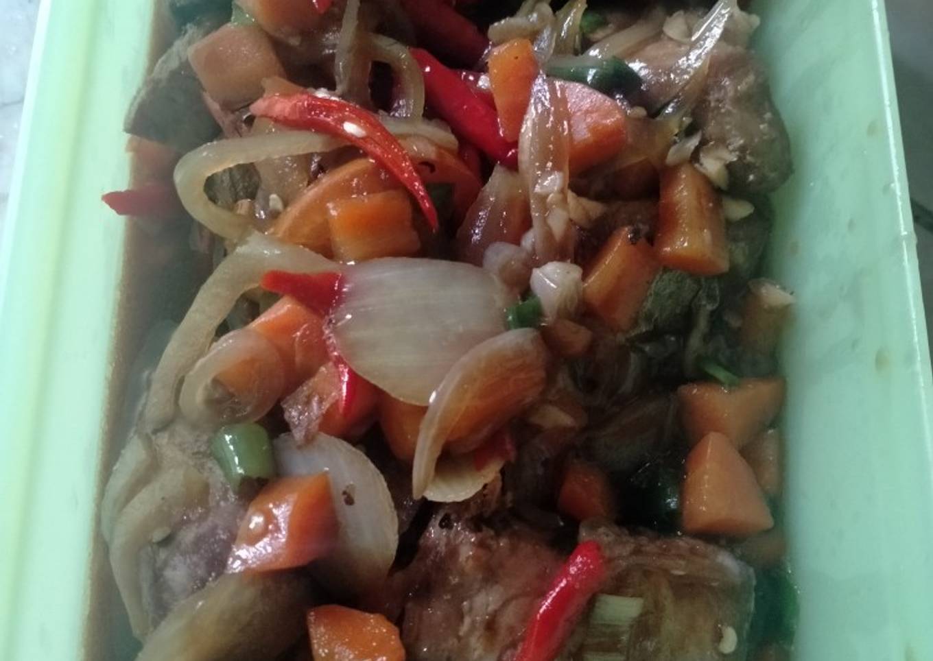 Tuna lada hitam simple