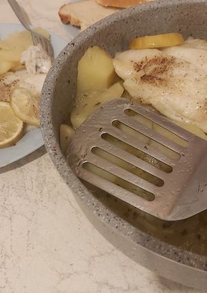 Φωτογραφία της συνταγής "Λεμονάτη πέρκα στο φούρνο"