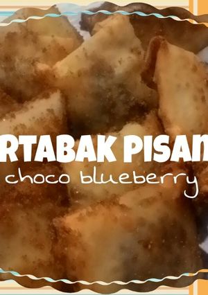 Foto resep Martabak pisang coklat blueberry