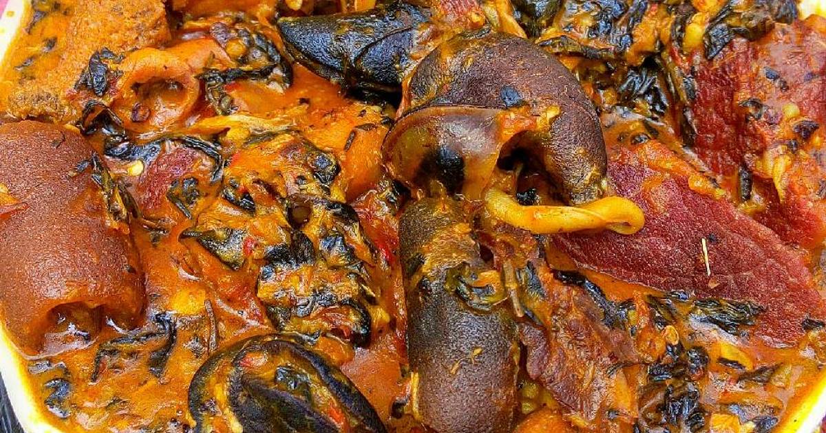 Ofe onugbu - Nigerian lunch ideas