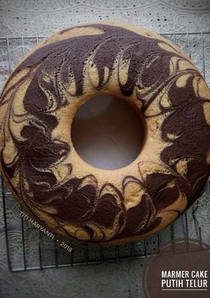 Foto resep Marmer Cake Putih Telur