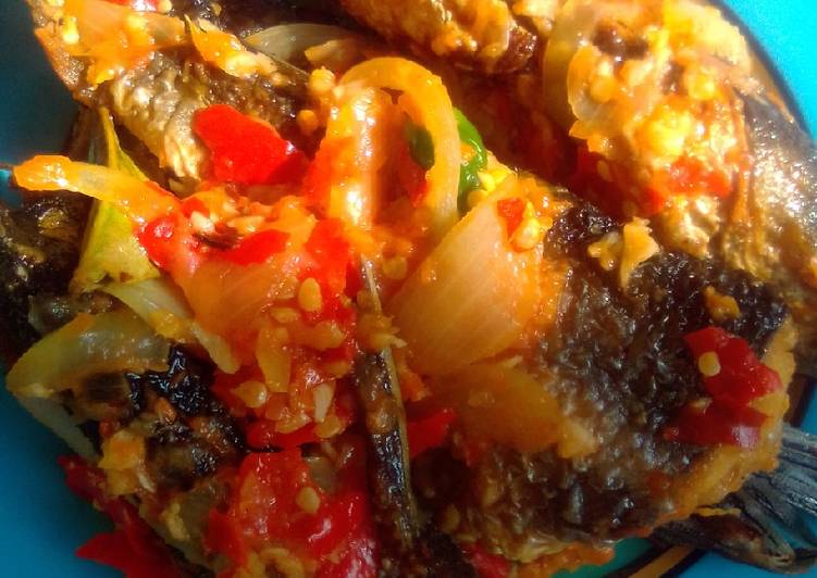 Ikan Patin Balado no tomat