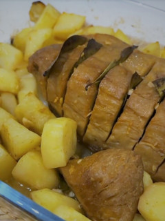 Foto de Lombo de Porco com Batatinhas