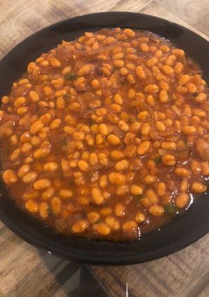 صورة لوصفة فاصوليا بالبصل