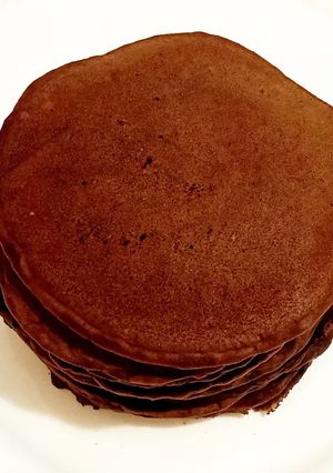 Foto di Pancakes ricotta e cacao
