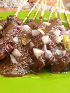 Foto resep Sate ayam bumbu kacang