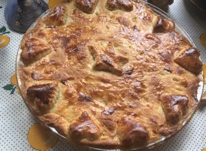 Una foto de “Chicken   pie” de hojaldre (Pastel de pollo)