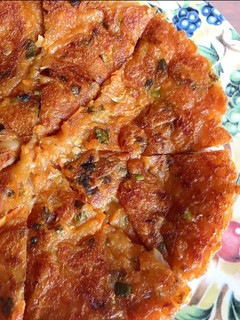 Foto resep Kimchi-jeon (김치전) - Kimchi Pancake