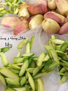 عکسی از دستور خلال پسته و‌ پرک پسته