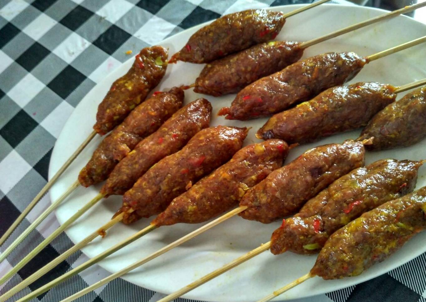 Sate Lilit Daging Sapi