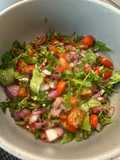 PERFECT Home Grown Tomatoe and Herb Salad Great Side dish or on a sandwich or Well you get the idea!